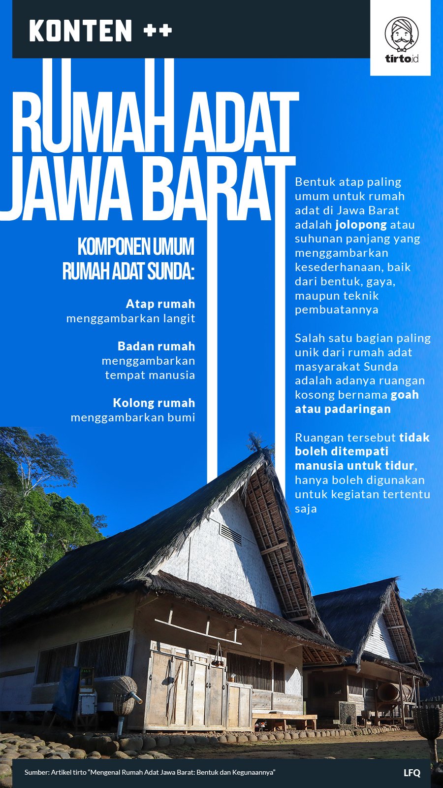 Infografik SC Rumah Adat Jawa Barat