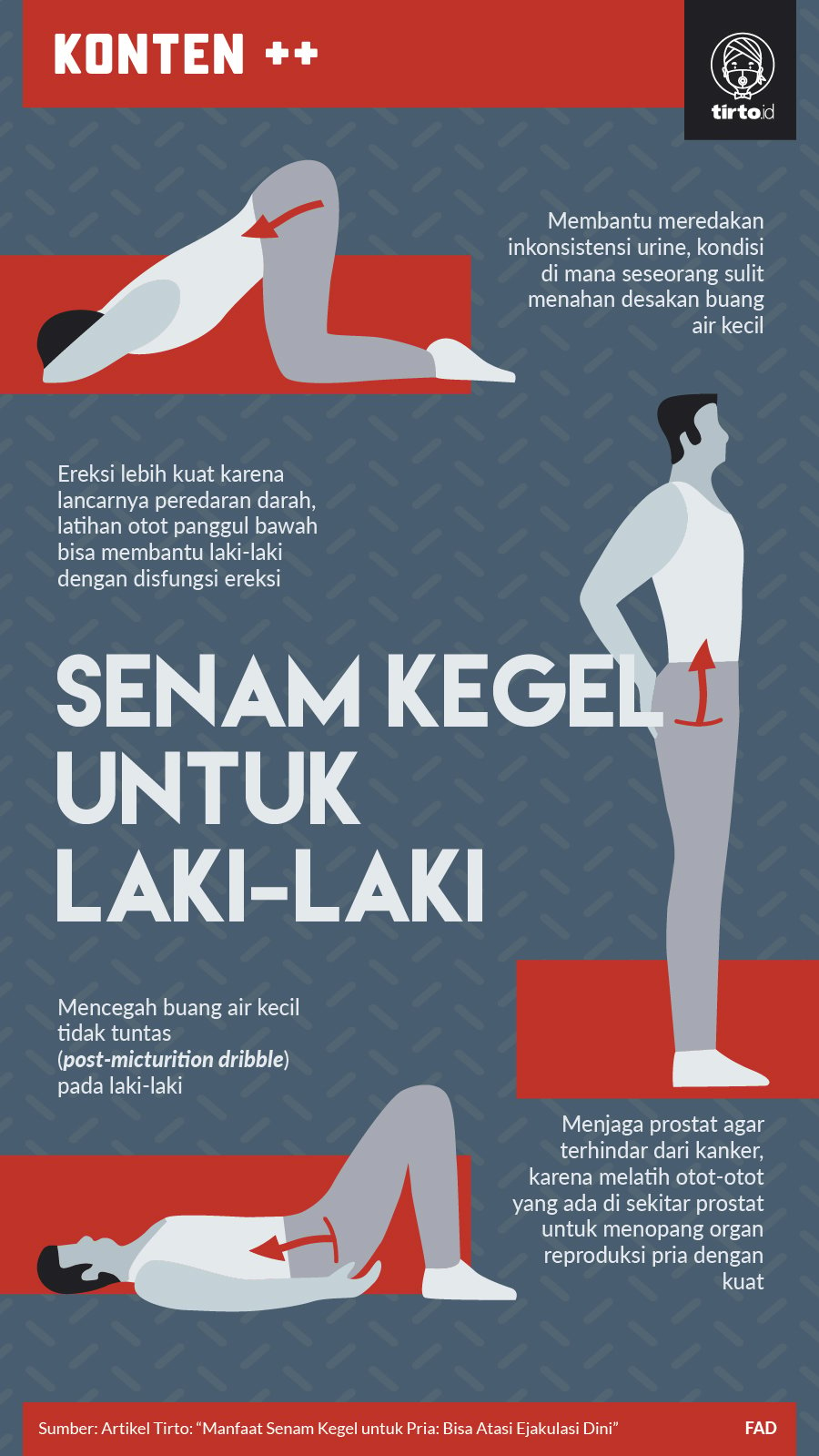 Infografik SC Senam Kegel untuk Laki laki
