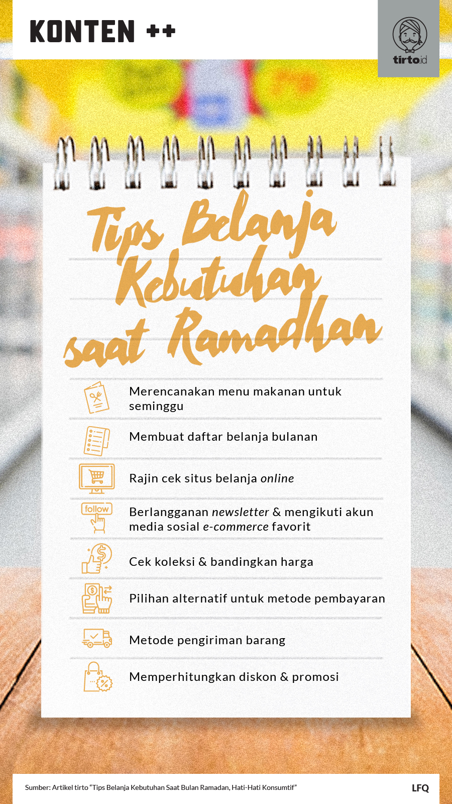 Infografik SC Belanja Kebutuhan saat Ramadhan