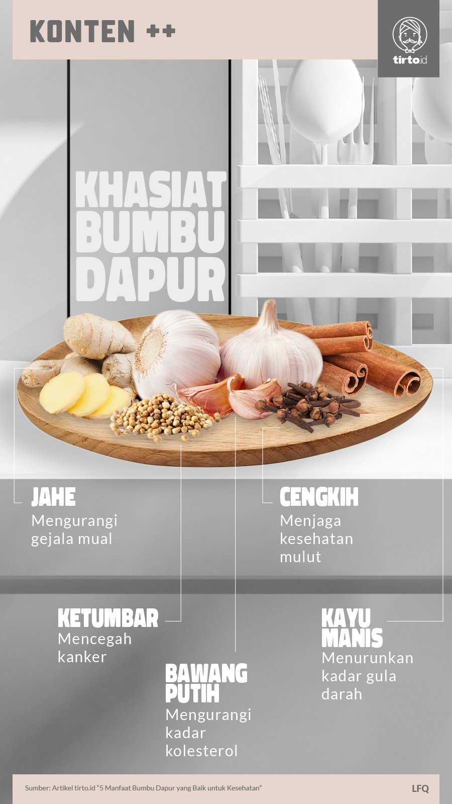 Infografik SC Khasiat Bumbu Dapur