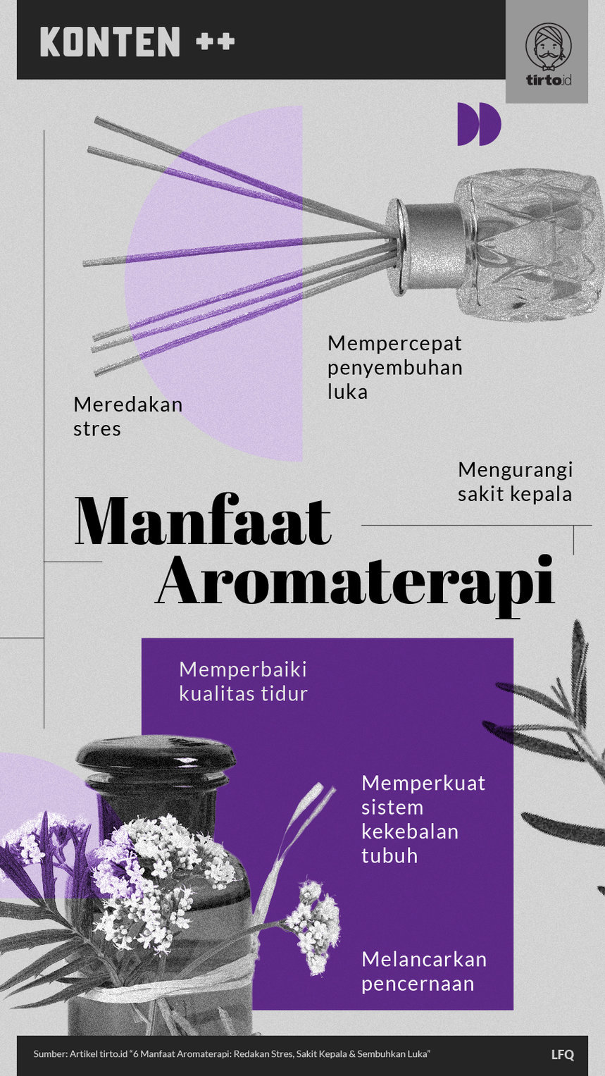 Infografik SC Manfaat Aromaterapi
