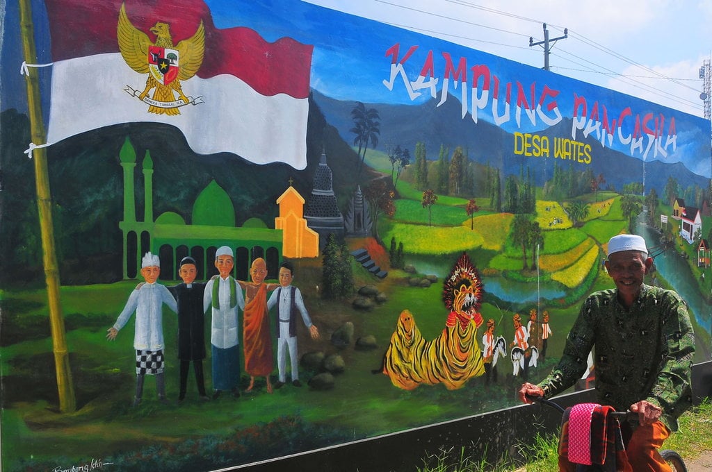 MURAL BERTEMA PANCASILA