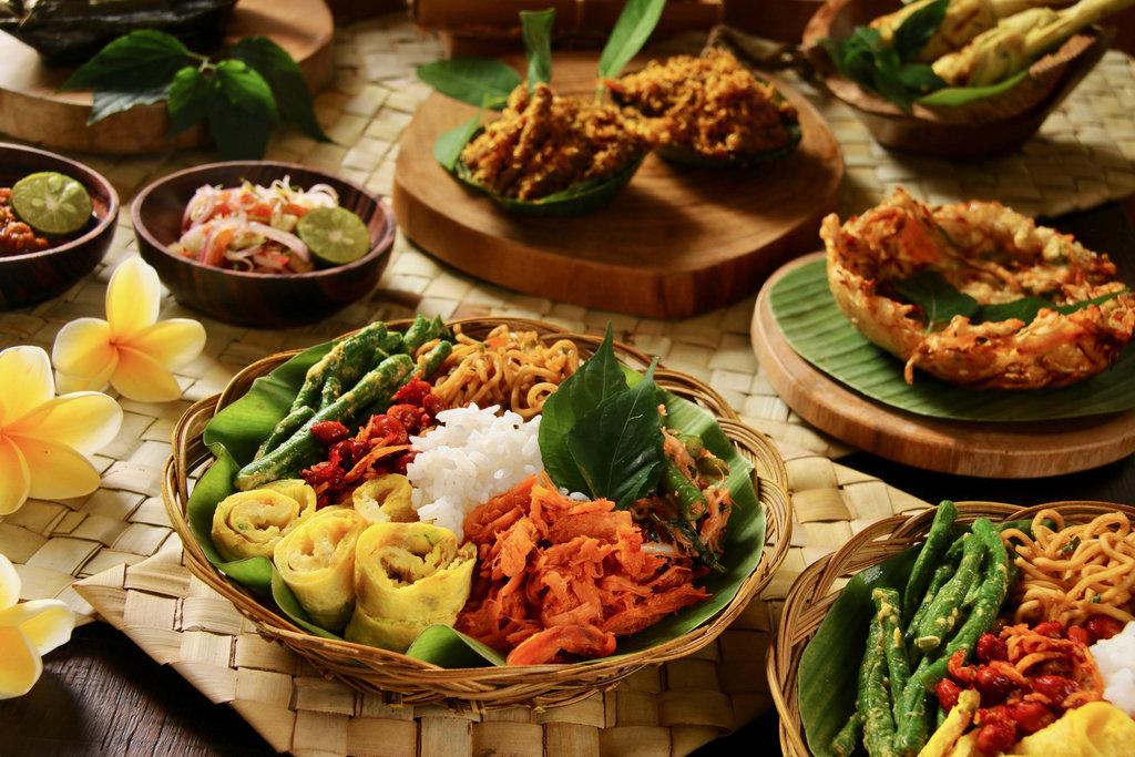 Ilustrasi Masakan Indonesia. (FOTO/iStockphoto) Hari Gastronomi Berkelanjutan