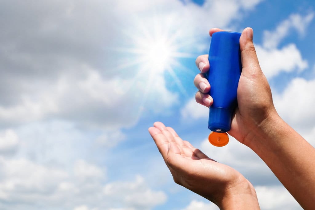 Ilustrasi Sunscreen. FOTO/iStockphoto Ilustrasi Sunscreen