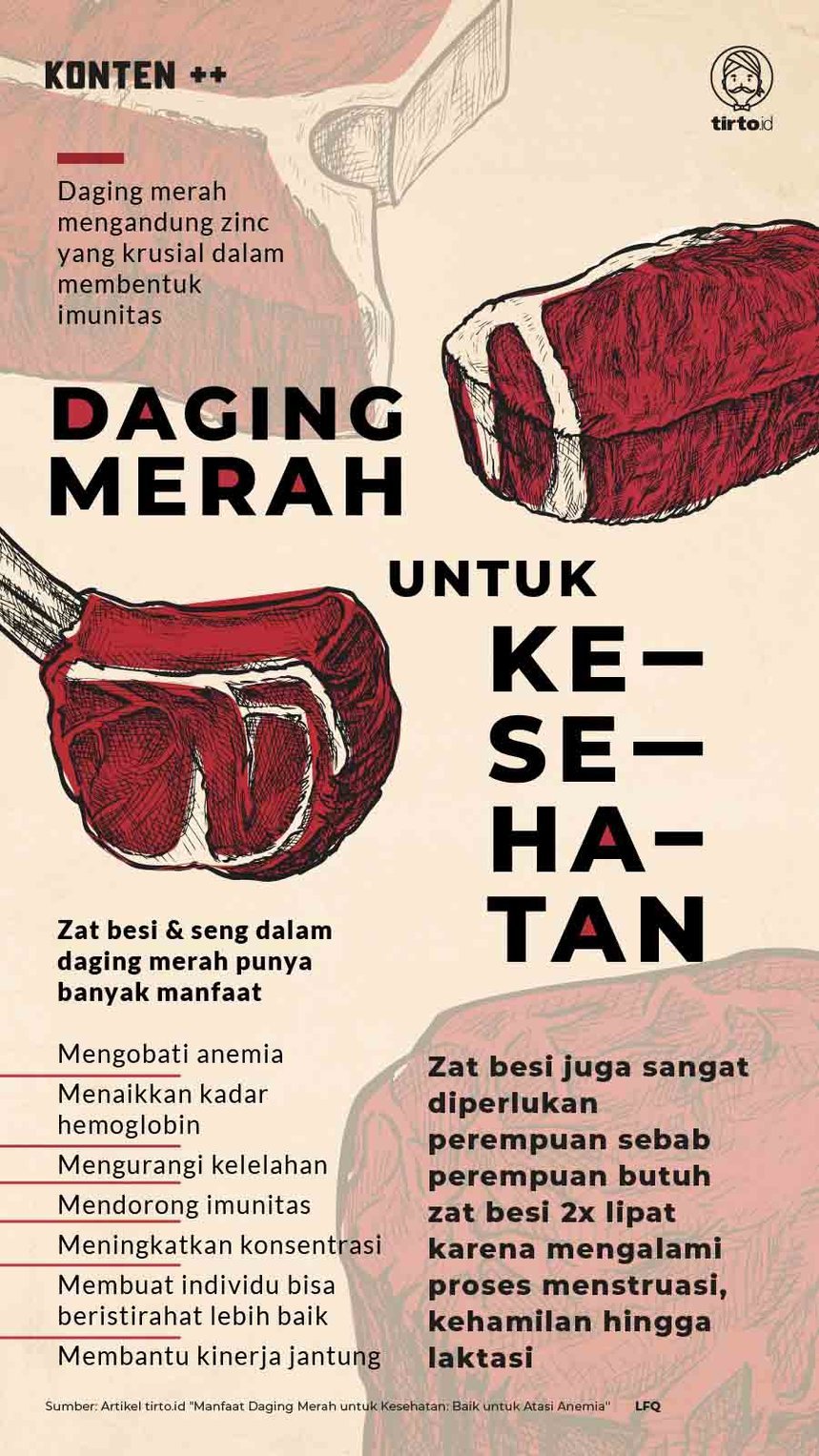 Infografik SC Daging Merah Untuk Kesehatan