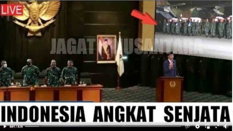 Periksa fakta Jokowi Nyatakan Perang Melawan Malaysia
