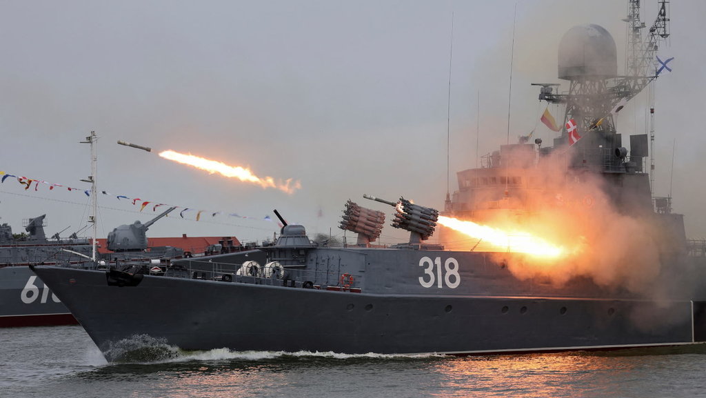 Kapal perang korvet Rusia Aleksin