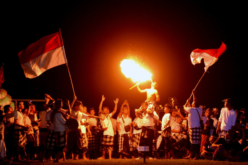 PAWAI OBOR KEMERDEKAAN DI BALI