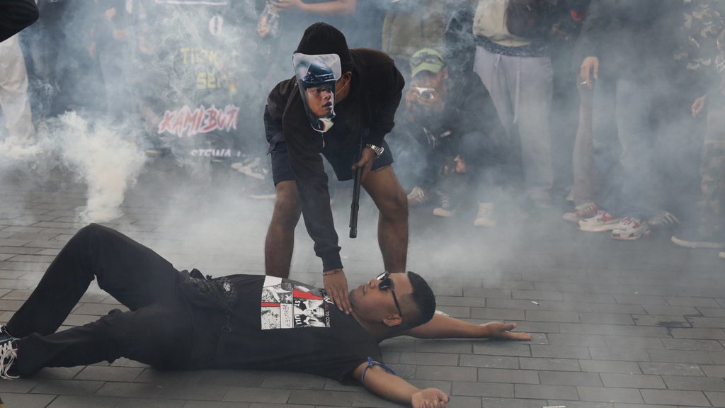 UNJUK RASA MEMPERINGATI 40 HARI TRAGEDI KANJURUHAN