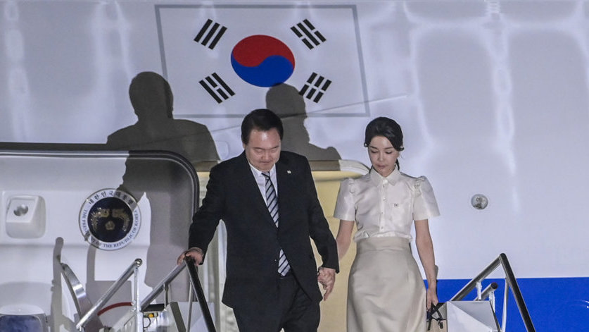 KEDATANGAN PRESIDEN KOREA SELATAN DI BALI