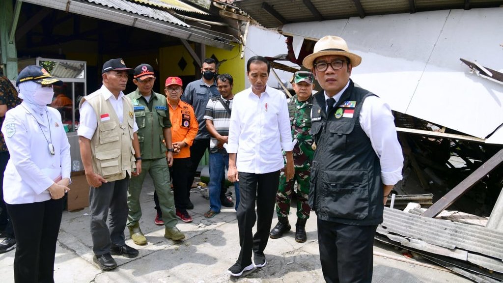 Presiden Jokowi di Cianjur