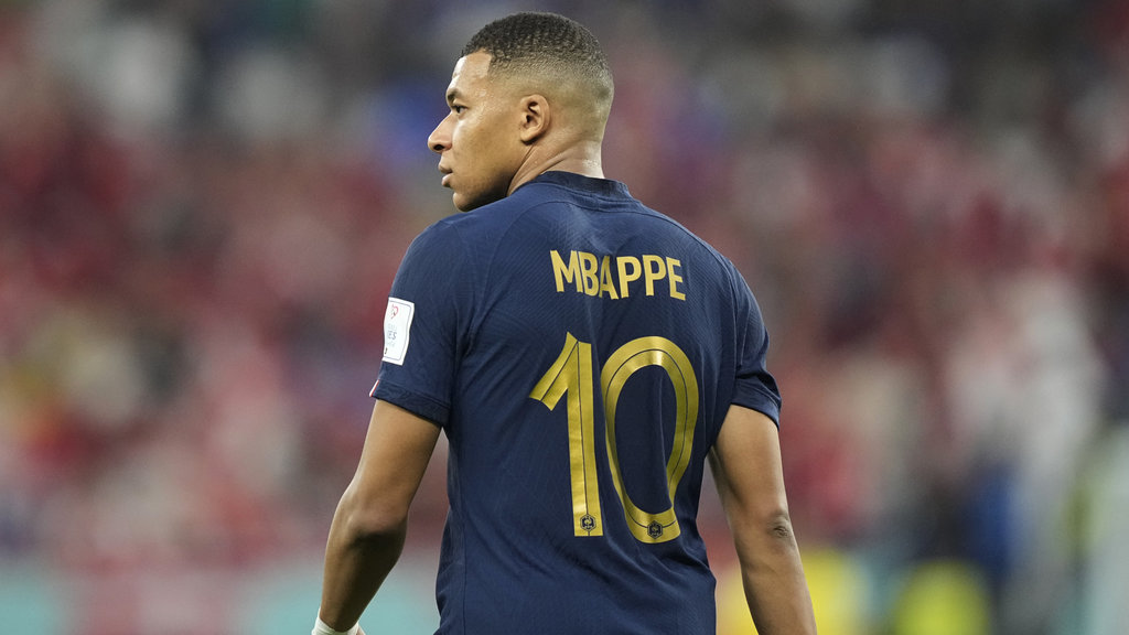 Timnas Perancis Kylian Mbappe