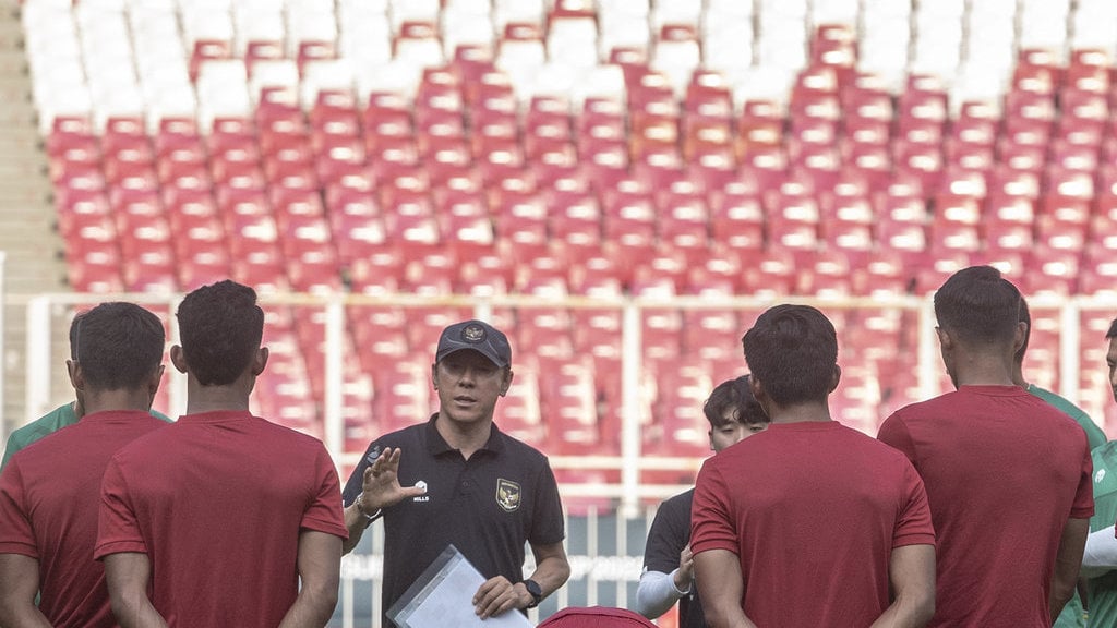 LATIHAN TIMNAS INDONESIA JELANG AFF 2022