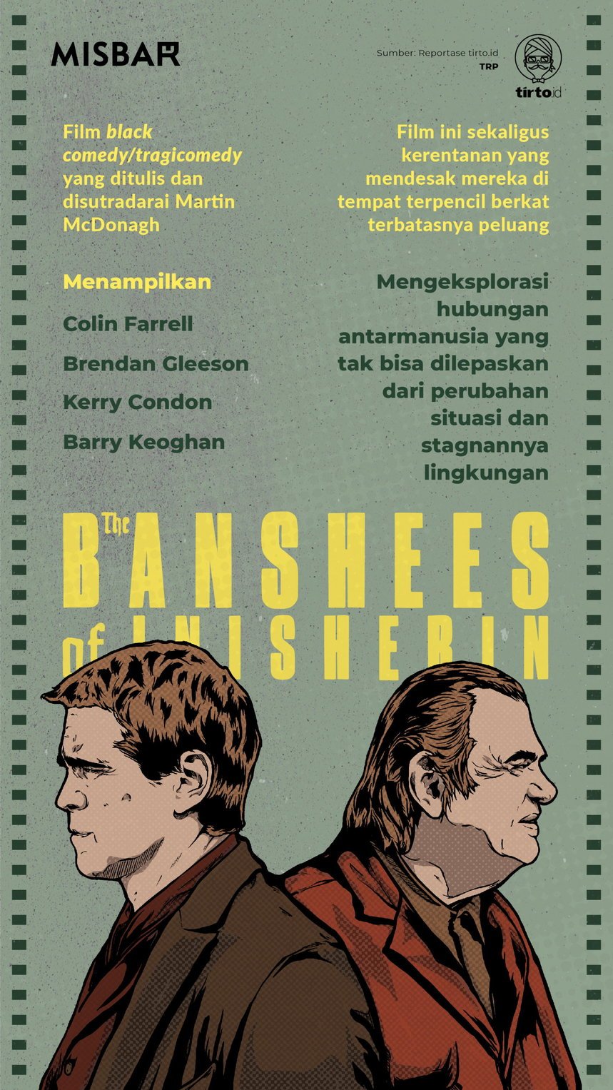 Infografik Misbar The Banshees of Inisherin