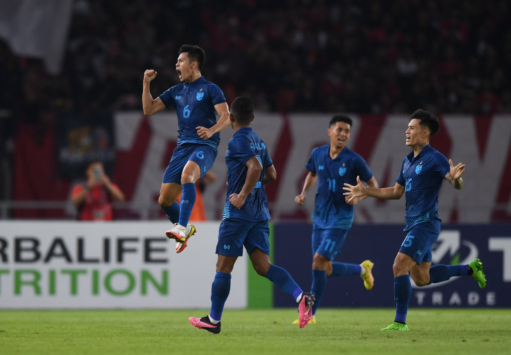 TIMNAS INDONESIA BERMAIN IMBANG MELAWAN THAILAND