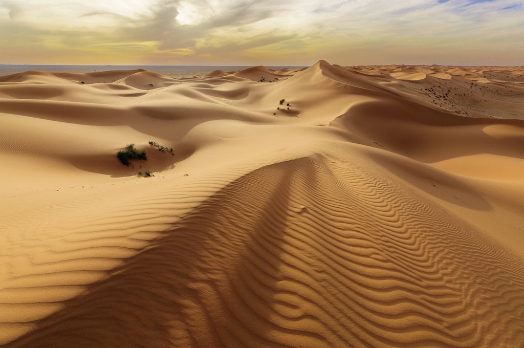 Ilustrasi gurun Pasir