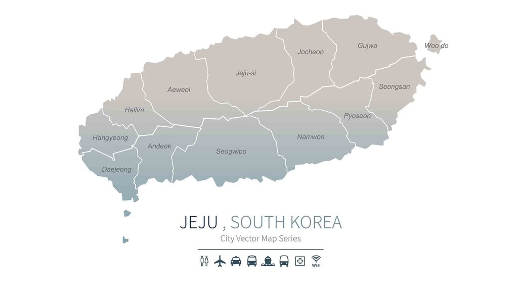 Peta Pulau Jeju