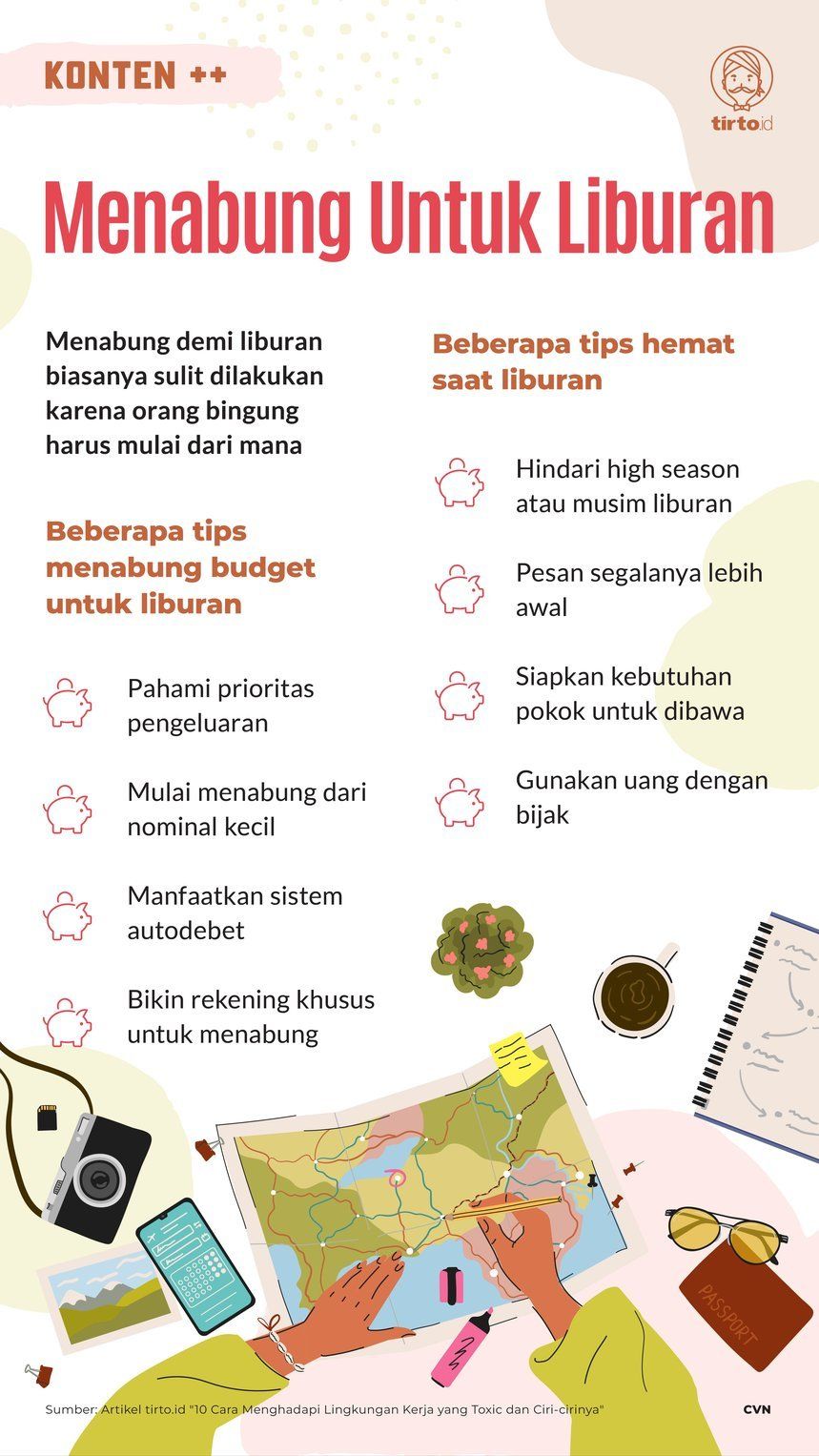 infografik sc Menabung Untuk Liburan