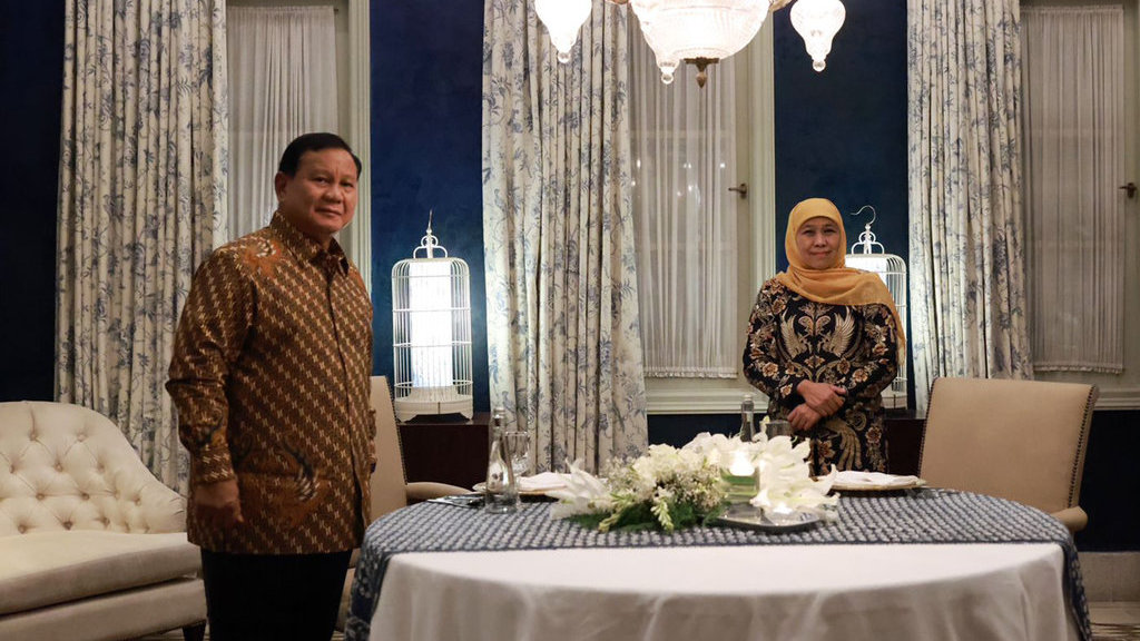 Prabowo bertemu Khofifah Indar Parawansa