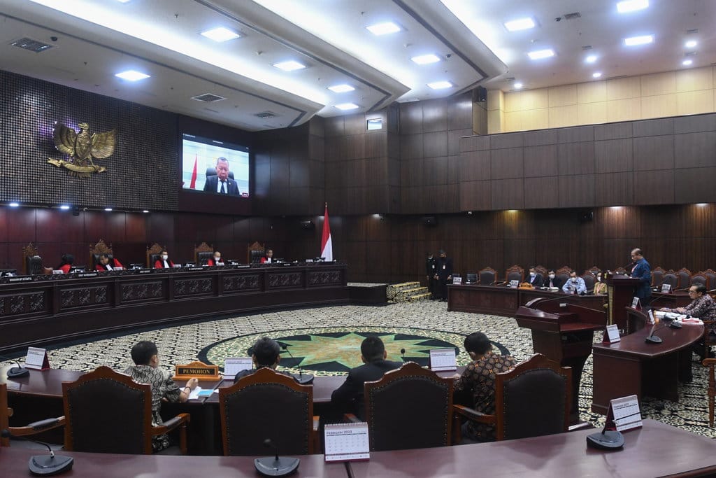 SIDANG UJI MATERI UU PEMILU