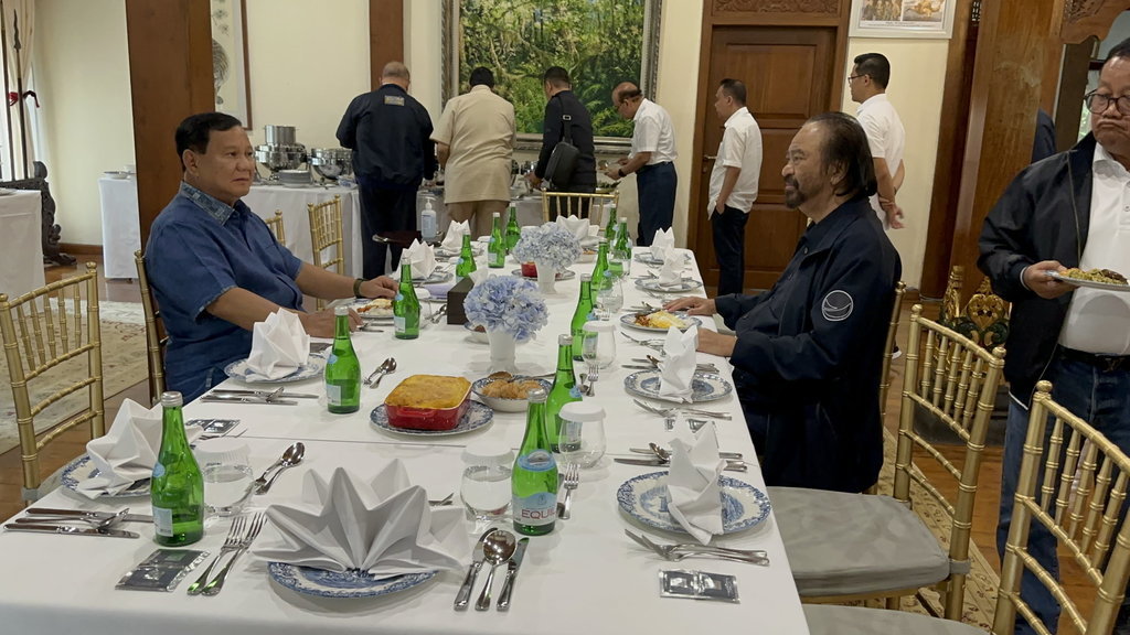 Pertemuan Prabowo dengan Surya Paloh