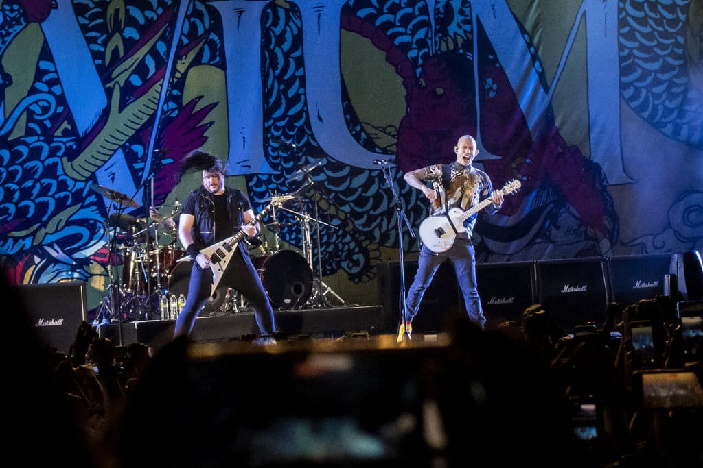 AKSI TRIVIUM DI HAMMERSONIC 2023