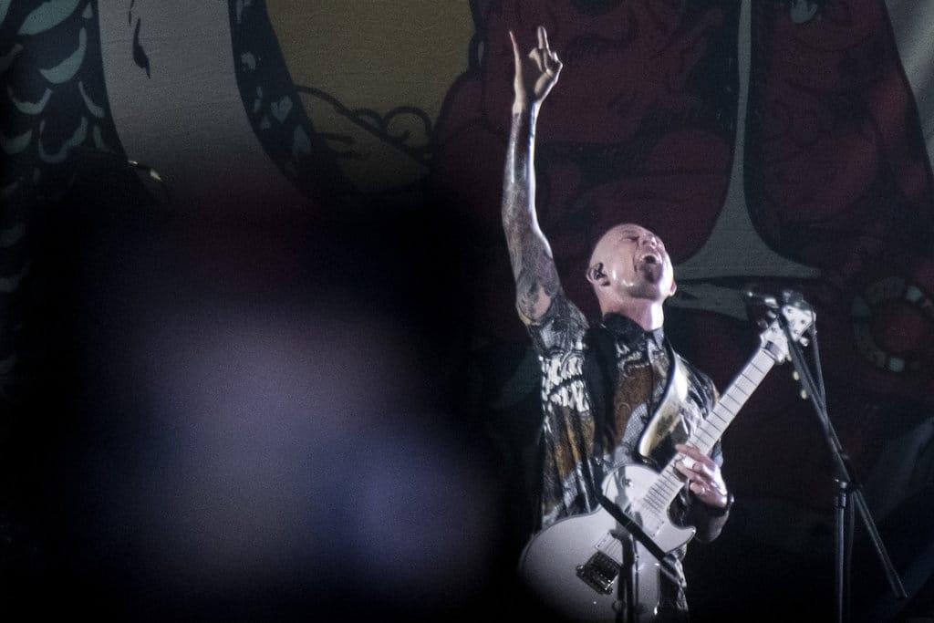 AKSI TRIVIUM DI HAMMERSONIC 2023