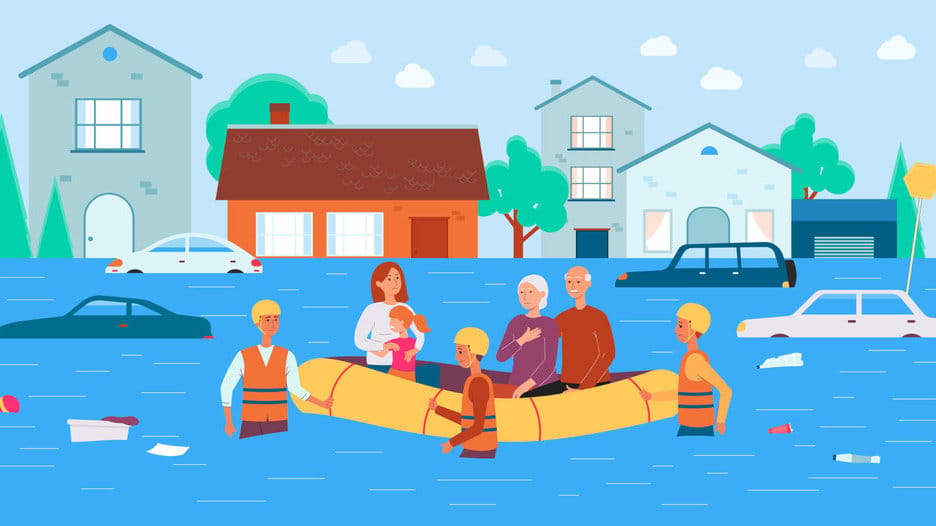Ilustrasi Banjir