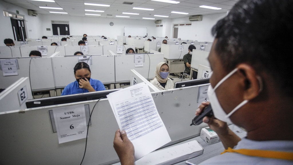 UTBK-SNBT hari pertama di Universitas Indonesia