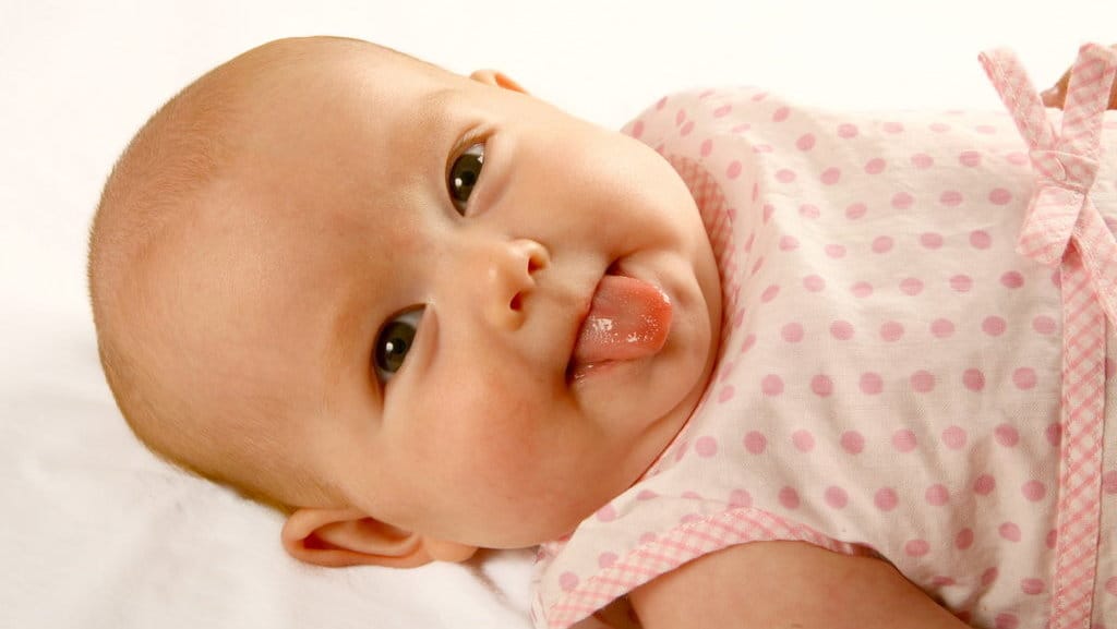 Ilustrai lidah bayi. FOTO/iStockphoto lidah bayi