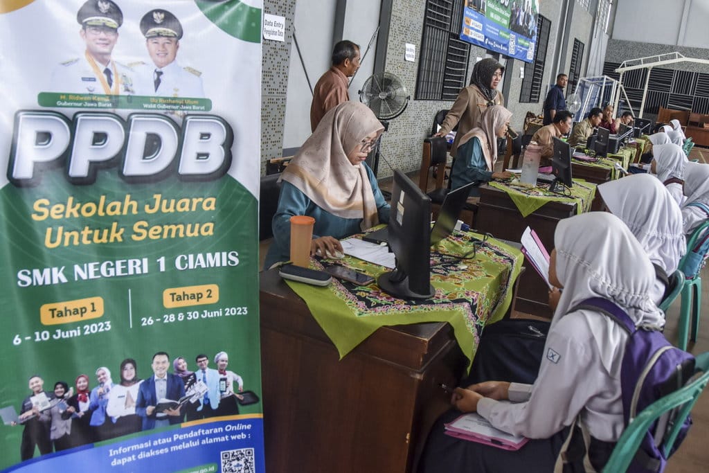 PPDB tahap 1 di Jawa Barat