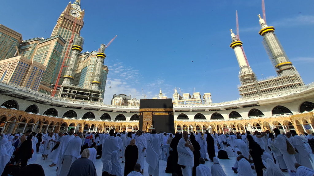 Ibadah umrah di Masjidil Haram