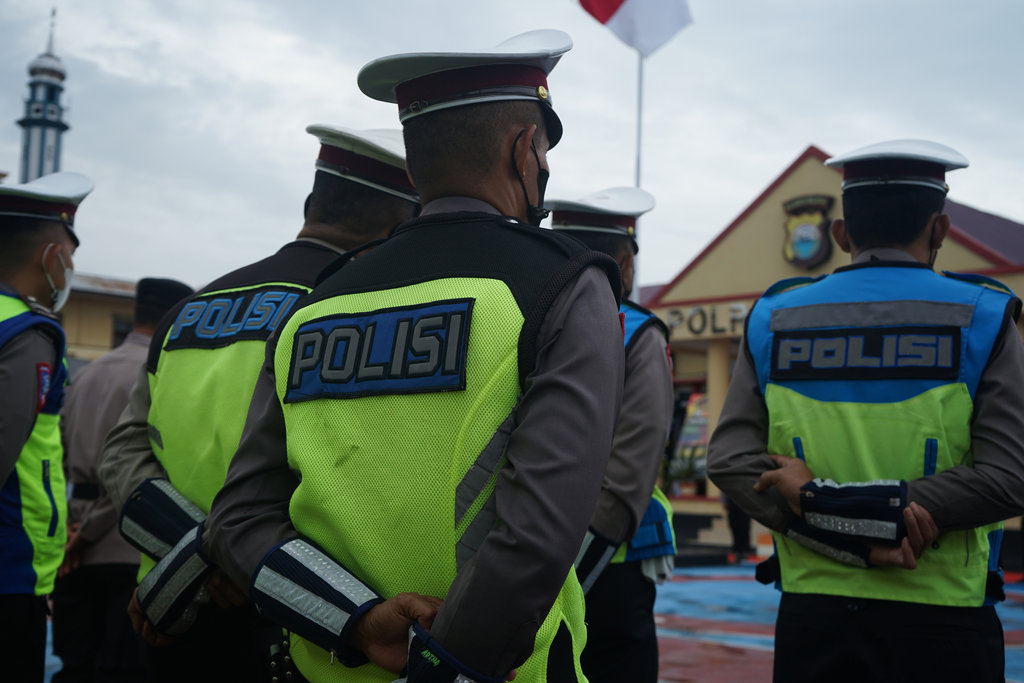 Ilustrasi - Personel Kepolisian Republik Indonesia. (FOTO/iStockphoto) Ilustrasi Anggota Polisi