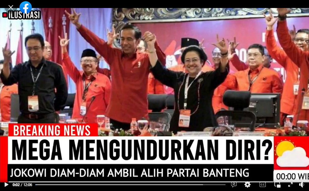 Foto Periksa Fakta Jokowi Ambil Alih PDIP