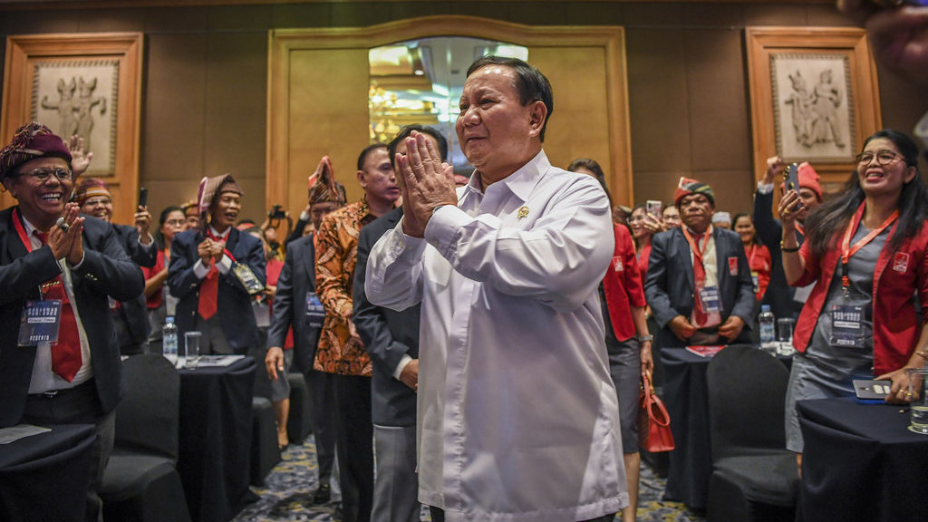Prabowo buka Rakernas PSBI 2023