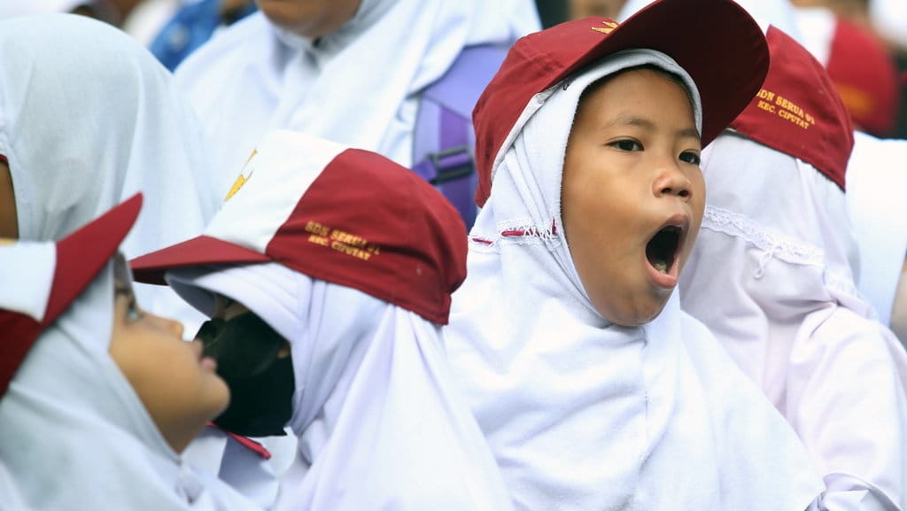Hari pertama masuk sekolah