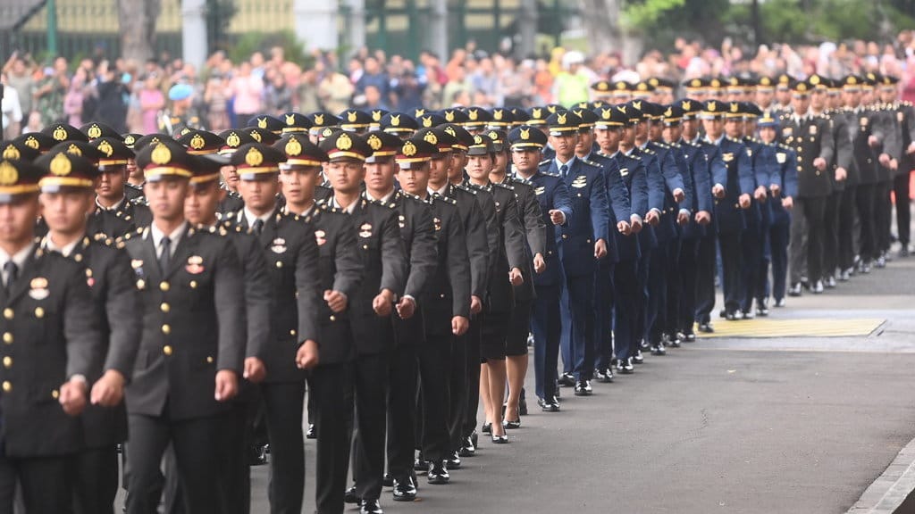 Upacara Prasetya Perwira TNI-Polri 2023