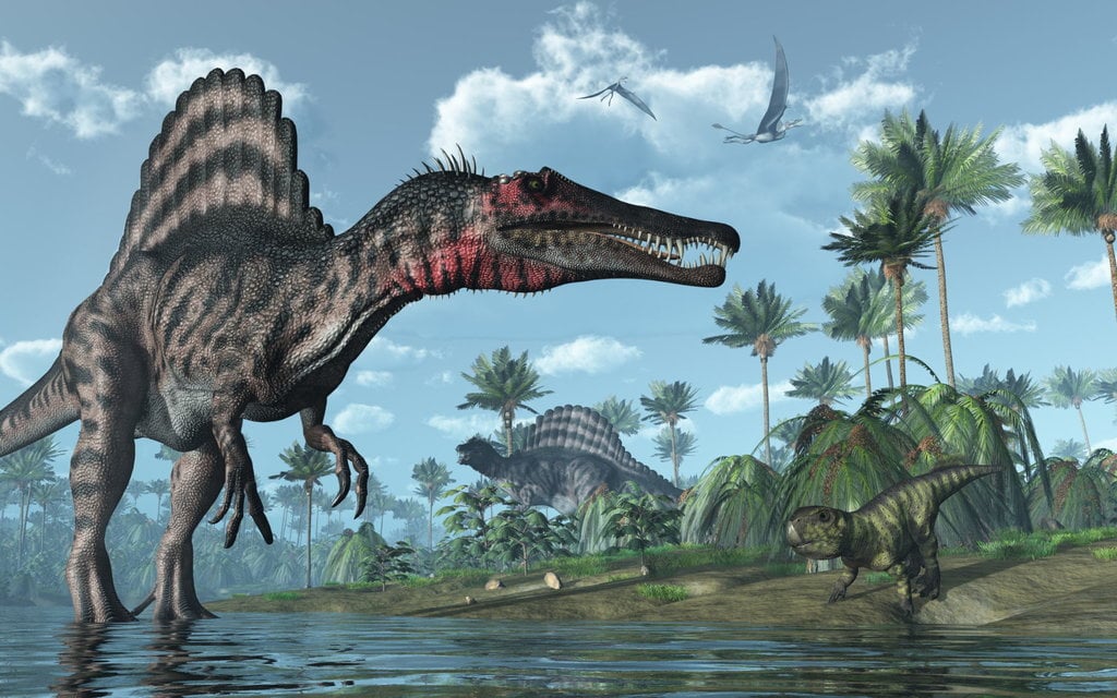 Dinosaurus Spinosaurus 