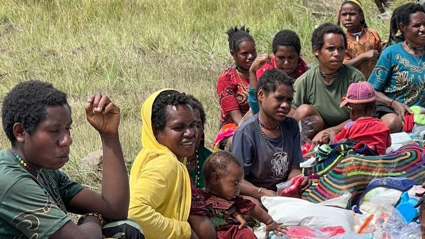 Penyaluran Bantuan Papua Tengah
