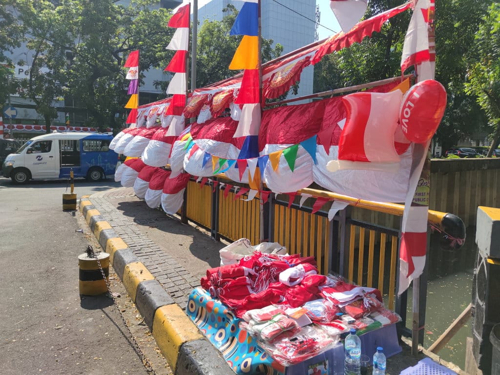 Pedagang bendera musiman