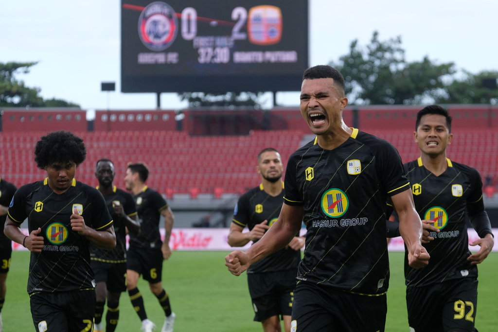 Arema kalah lawan Barito Putera