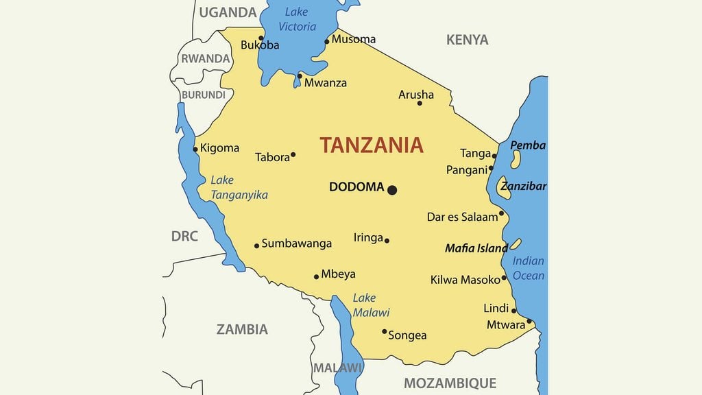 Peta Tanzania