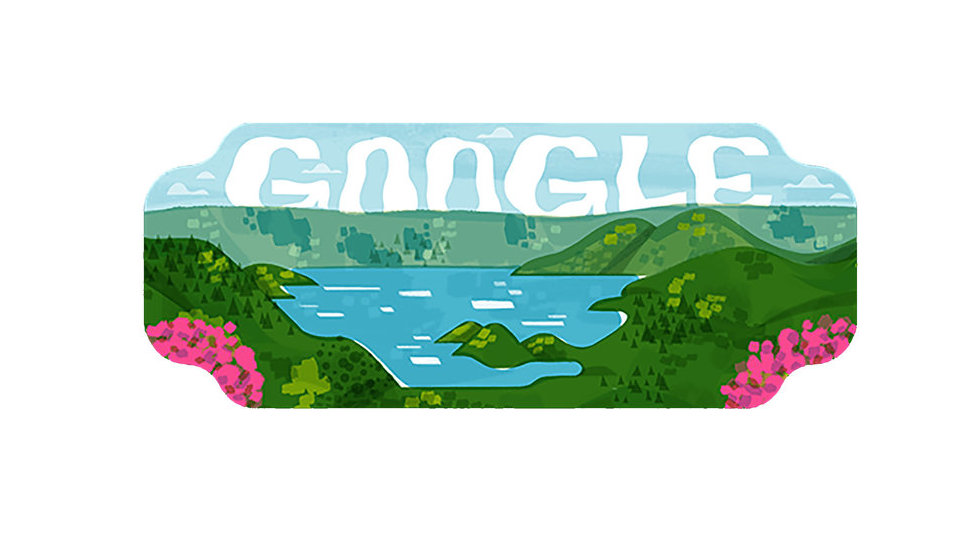 Google Doddle Danau Toba
