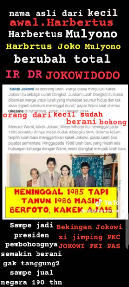 Foto Periksa Fakta Nama Asli Jokowi