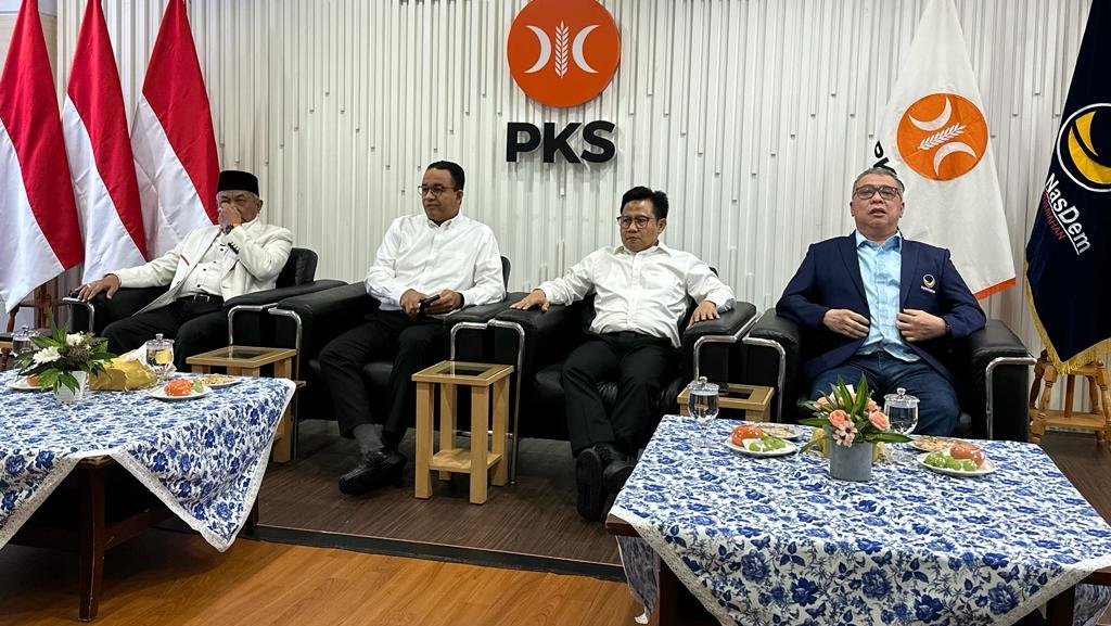 Pertemuan PKS PKB dan Partai NasDem