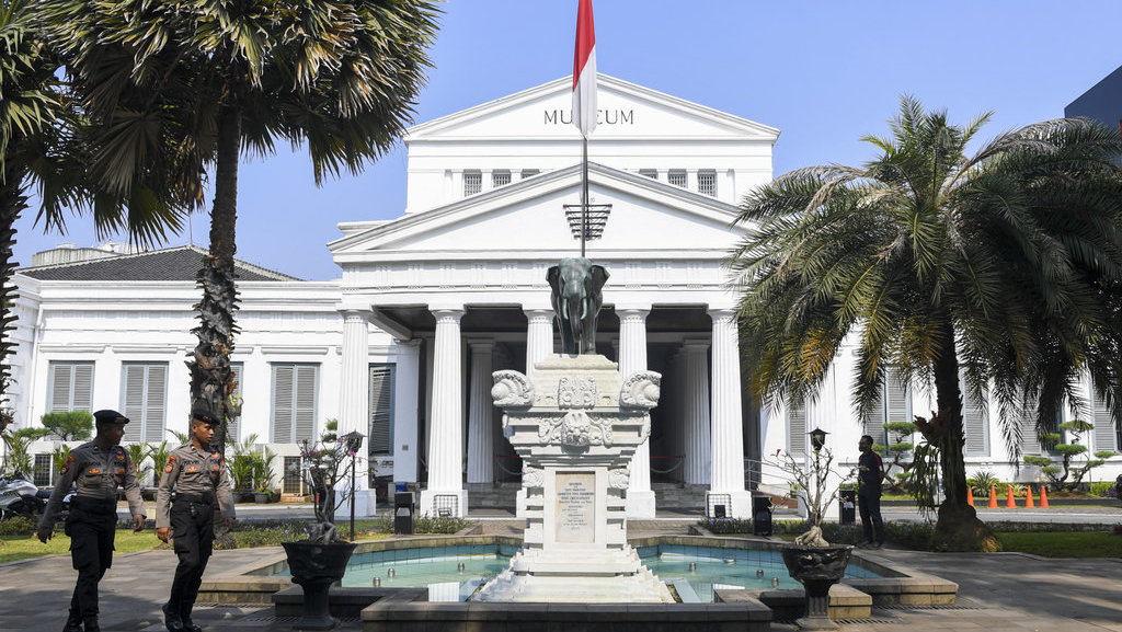 Pasca kebakaran Museum Nasional