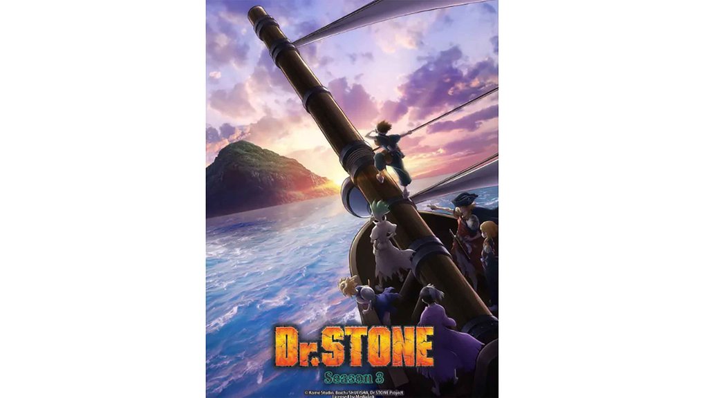 Dr Stone 3. foto/https://www.bilibili.tv/en/media/2079139 Dr Stone 3