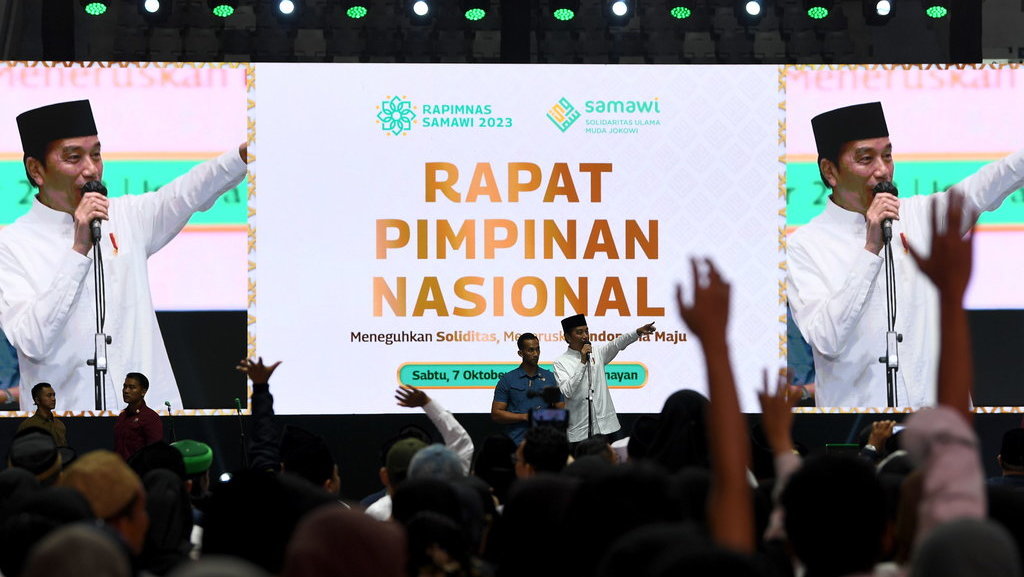 Presiden Jokowi hadiri Rapimnas Samawi 2023