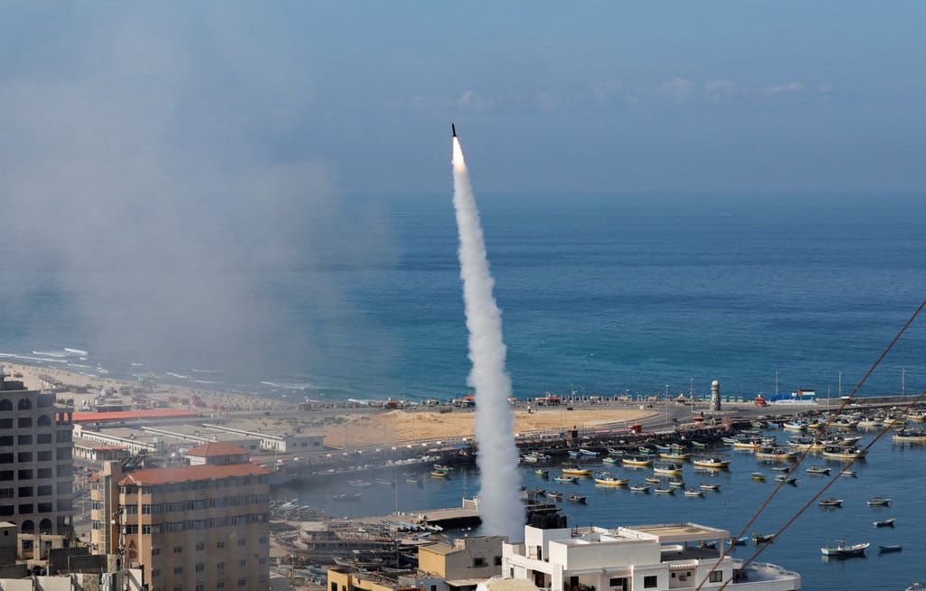 Serangan roket dari jalur Gaza