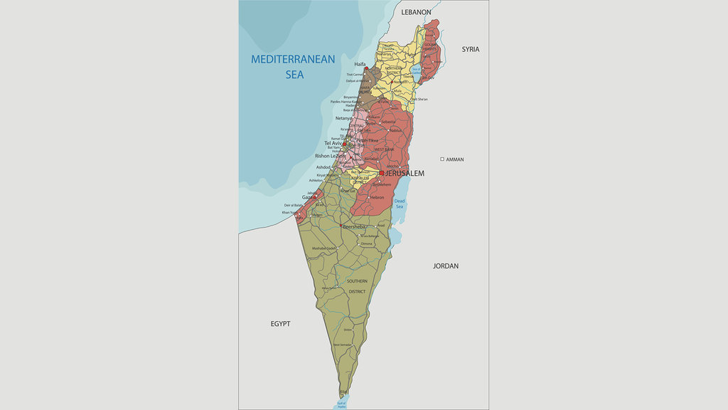 Profil Negara Israel: Letak, Peta, & Sejarah Konflik Palestina